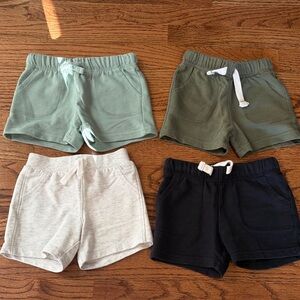 Carter’s Boy Shorts Set - Green, Olive, Gray, Black. 4 Pack!